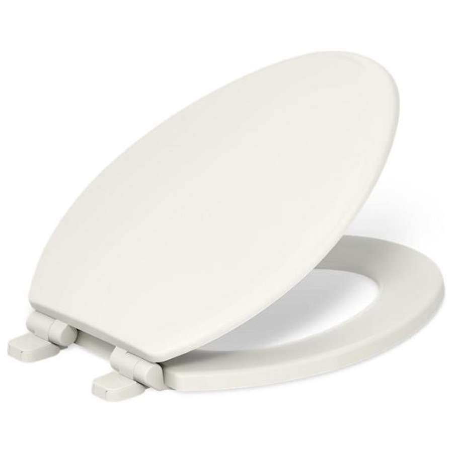 Ridgewood Elongated Molded Wood Toilet Seat with Quiet-Closeâ¢