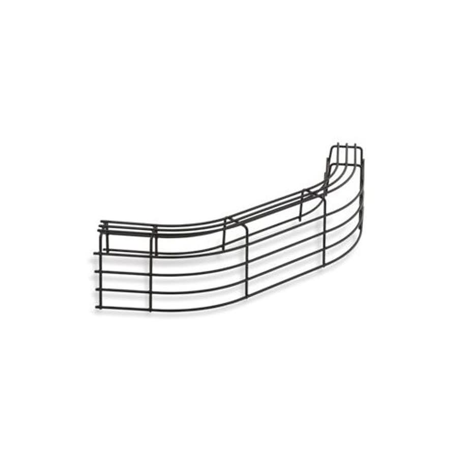 Coated Wire Sink Rim Guard, Whitby™, Service Sink, Floor Mount, Satin