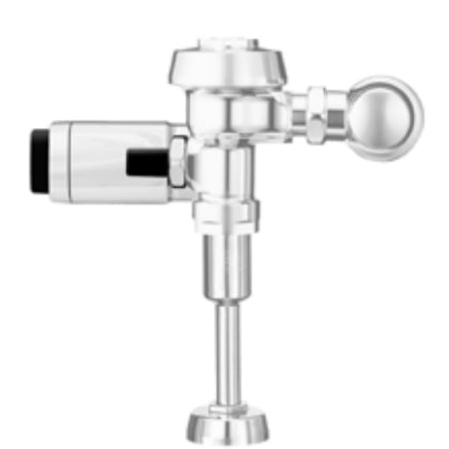 Battery-Powered, Sensor-Activated, Single-Flush Retrofit Conversion Kit for Exposed Closet Flushometers