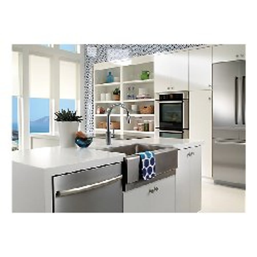 Trinsic® Kitchen Faucet, Deck Mount, ADA, 1 Lever Handle, 1-Hole, Arctic Stainless