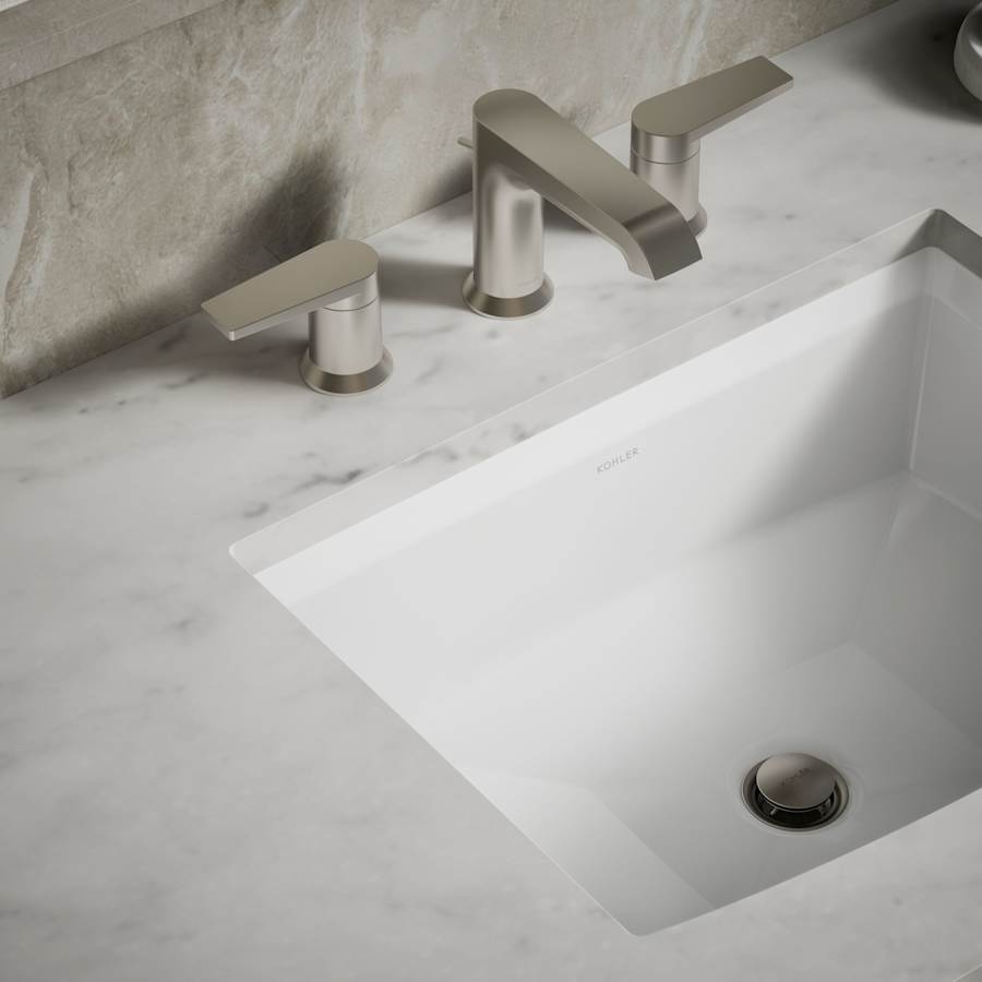 Archer 19-7/8" Undermount Bathroom Sink with Overflow
