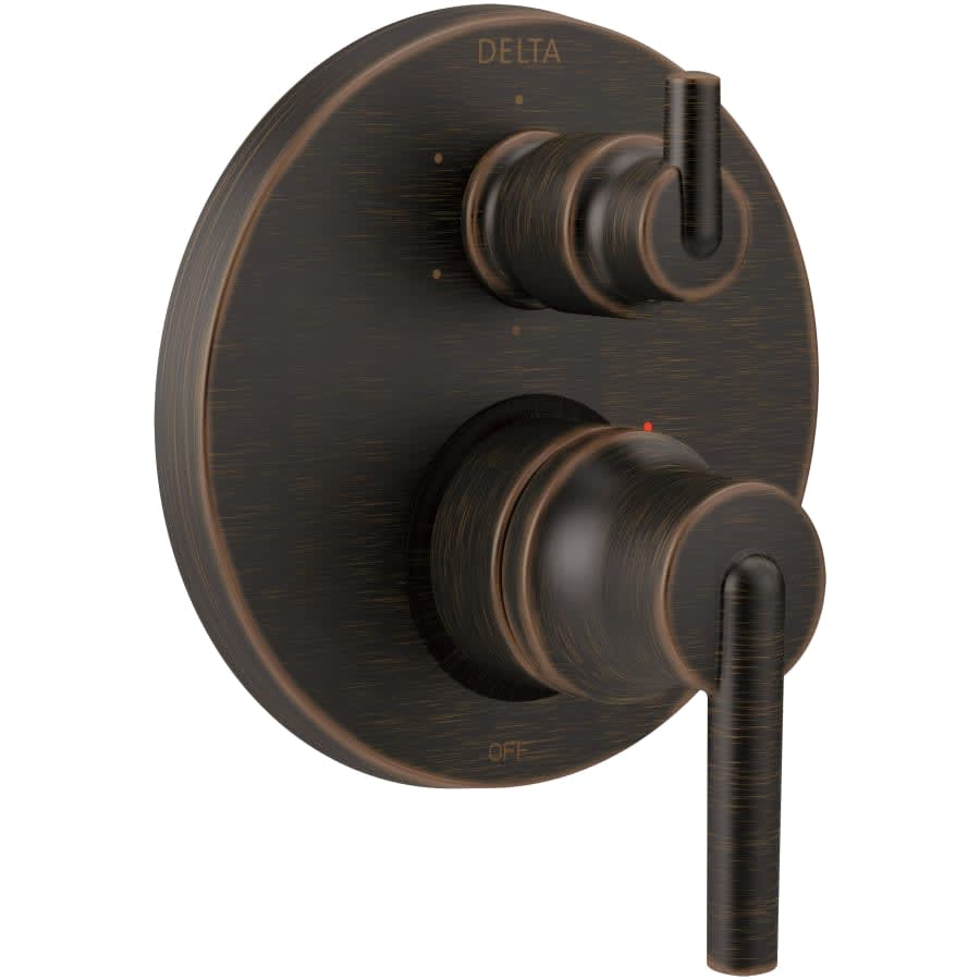 Trinsic 14 Series Pressure Balanced Valve Trim with Integrated 6 Function Diverter for Three Shower Applications - Less Rough-In