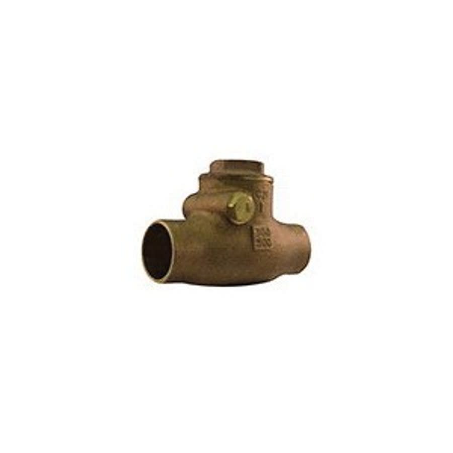 Swing Check Valve, 2 in, C, Bronze