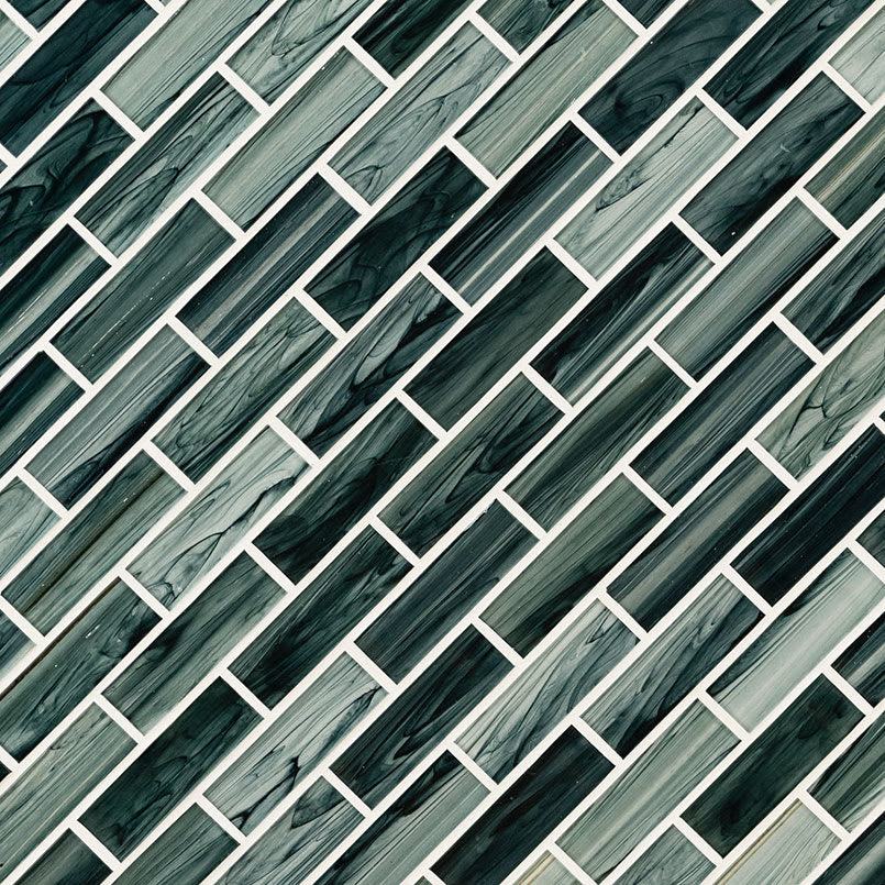 Midnight Blue Ombre Tile