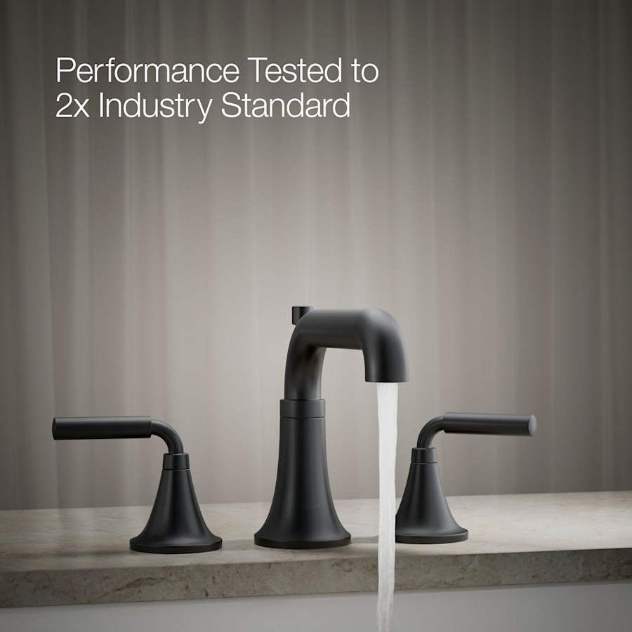 Tone Deck Mounted Roman Tub Filler with Built-In Diverter