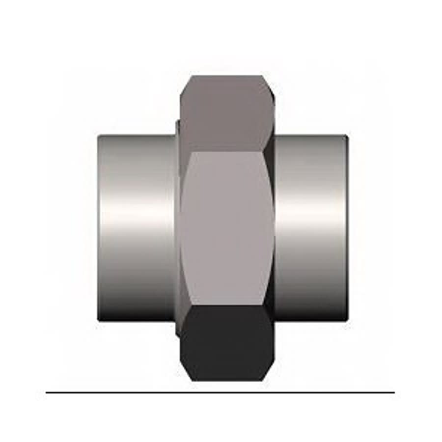 Union, 2-1/2 in, FNPT, SCH 80/XH, Forged Steel, 3000 lb