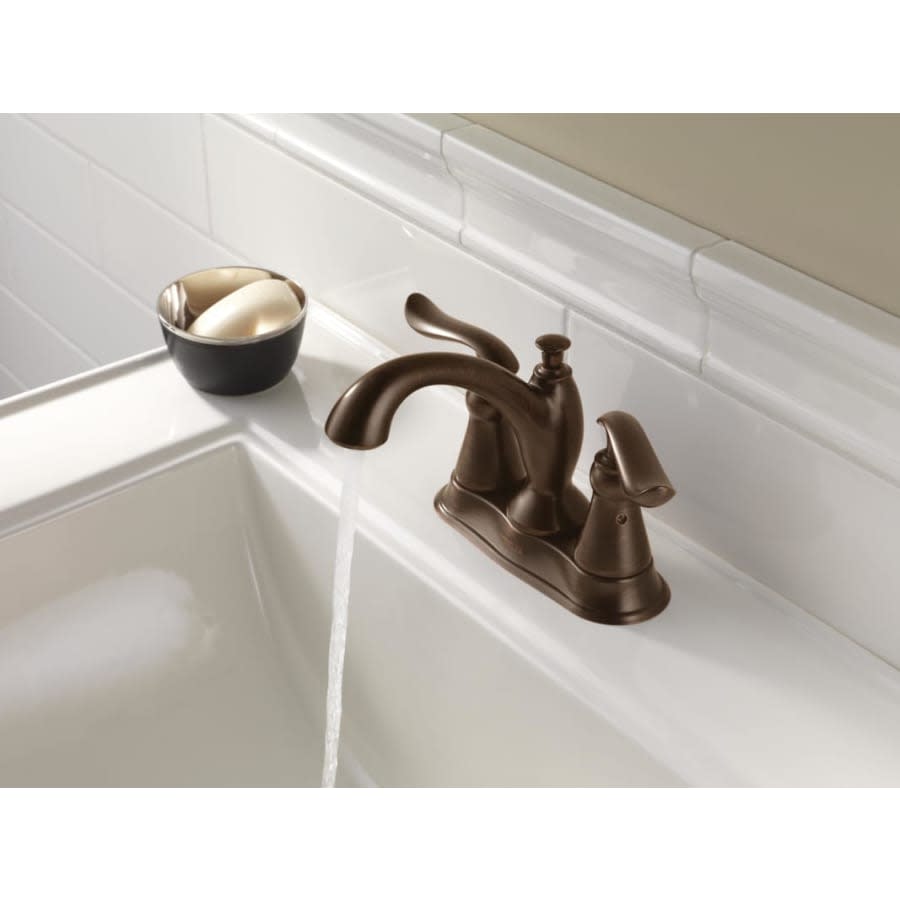 Linden Centerset Bathroom Faucet with Pop-Up Drain Assembly - Includes Lifetime Warranty