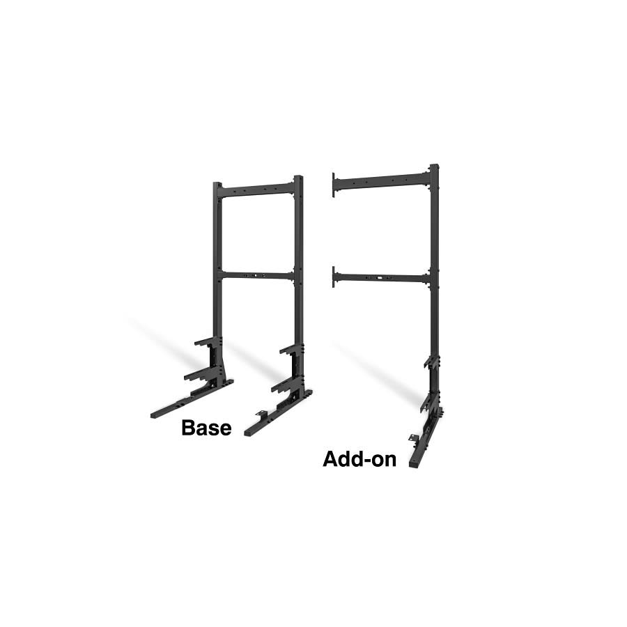 Tankless Racking Only, Freestanding, 1 Add-On Unit, Indoor, Natural/Propane