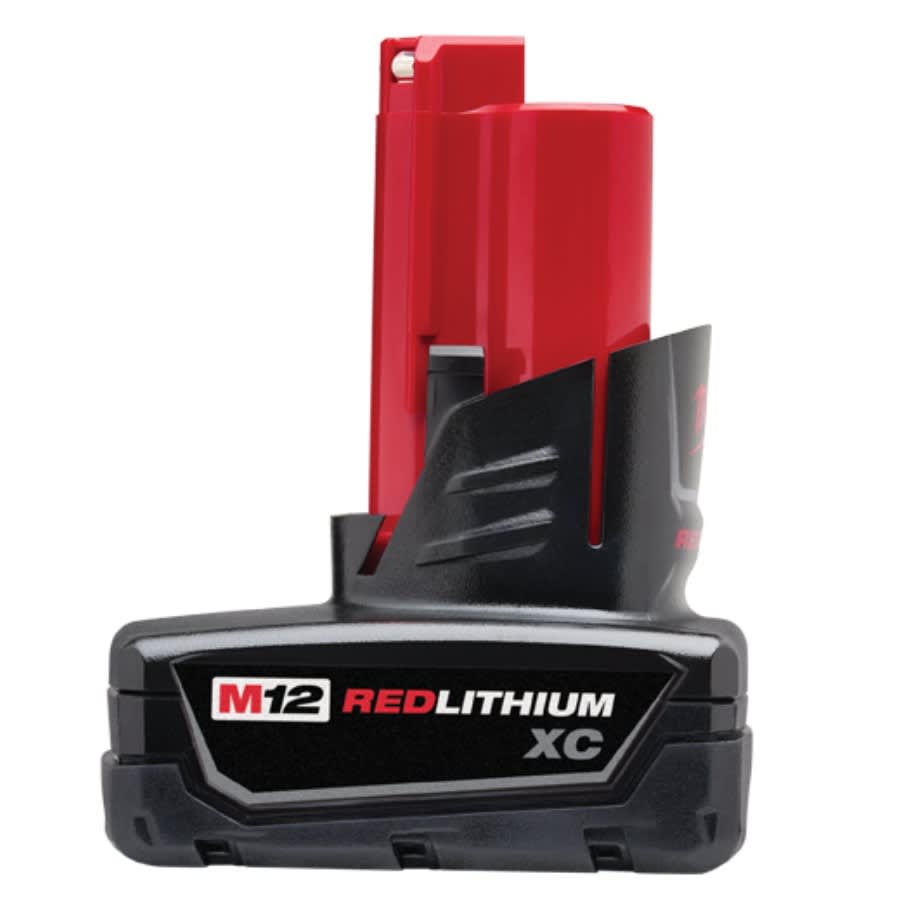 M12™ REDLITHIUM™ High Capacity Rechargeable Cordless Battery Pack, 3 Ah Lithium-Ion Battery, 12 VDC