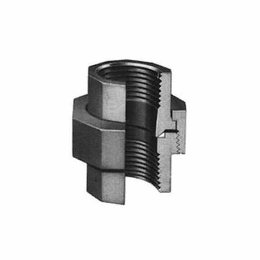 Union, 1-1/2 in, FNPT, 150 lb, Malleable Iron, Galvanized, Domestic