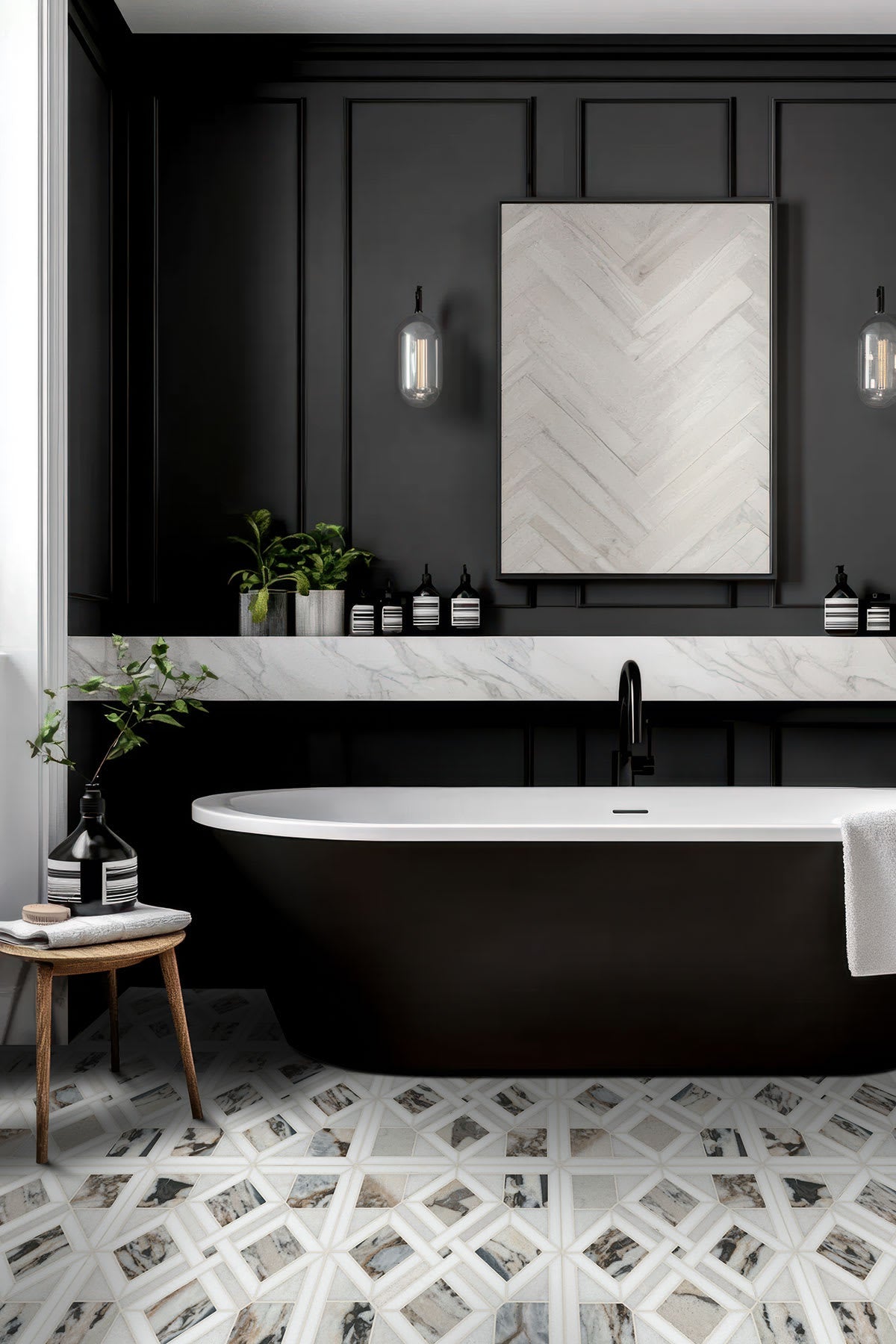 Tessere Pattern Polished