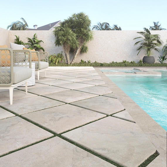 Haddonstone Atlas Rectangle, Ridge 12X24 Textured