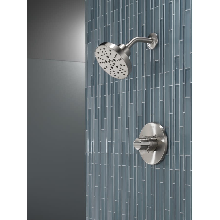 Nicoli Monitor 14 Series Single Function Pressure Balanced Shower - Rough-in Included