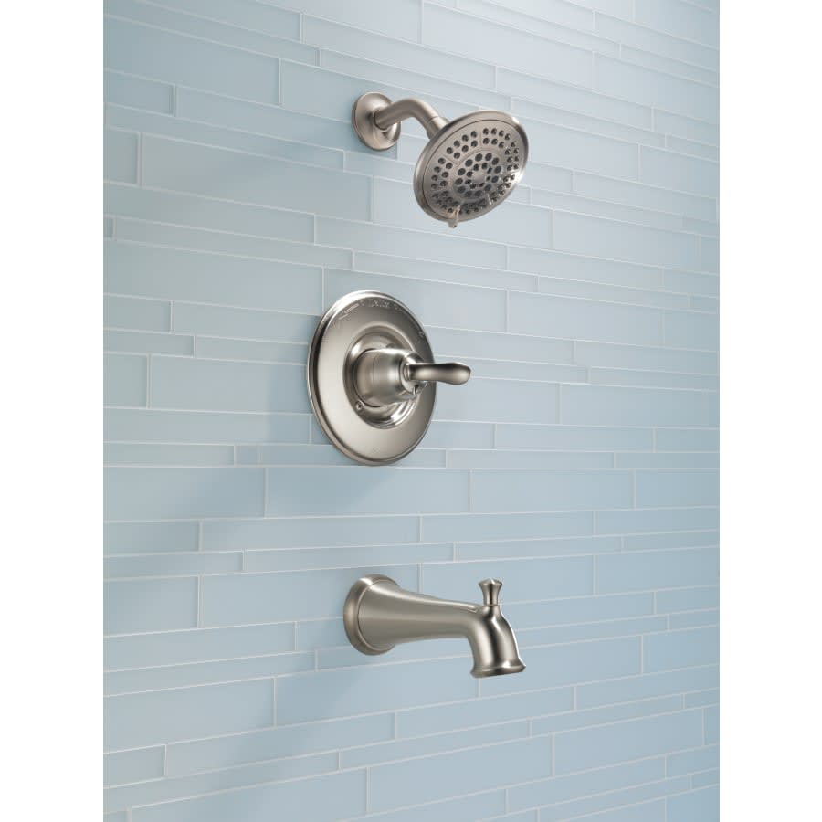 Linden Monitor 14 Series Single Function Pressure Balanced Tub and Shower - Less Rough-In Valve
