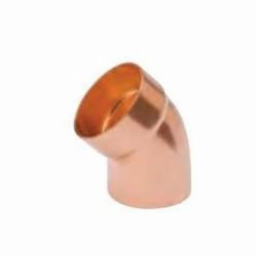 DWV Street 45 deg Elbow, 4 in, Fitting x C, Copper