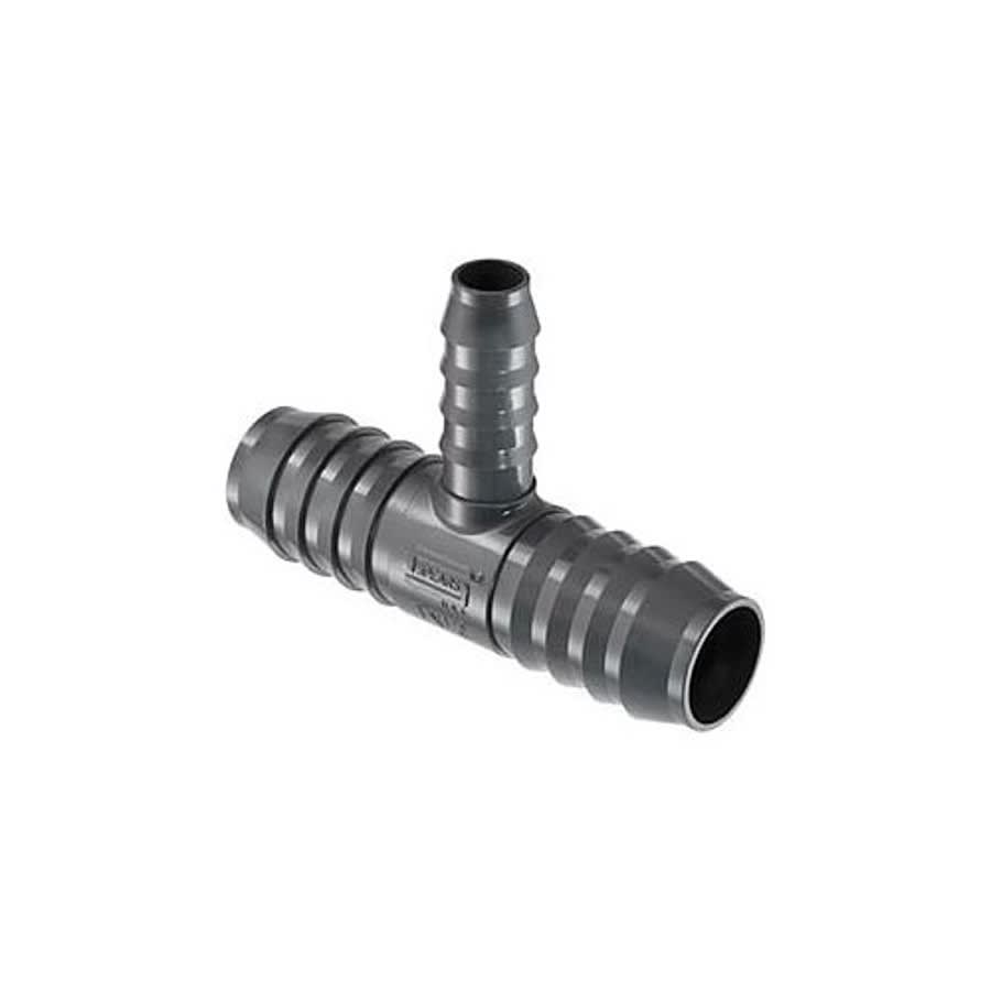 Tee, 2 x 3/4 in, Insert, PVC