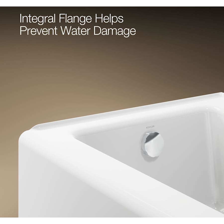 Bellwether 60" Alcove Soaking Tub with Left Drain