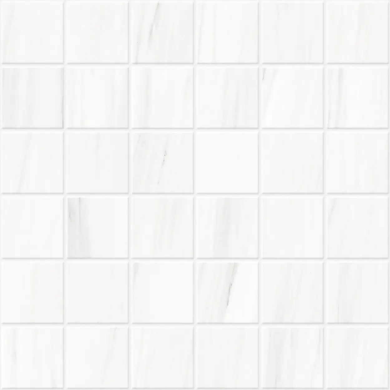 LASSA WHITE UP 13X13 MOSAIC