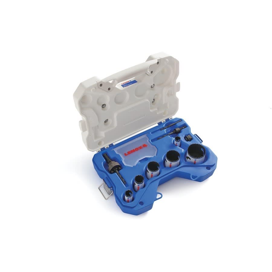 SPEED SLOT® Plumber's Hole Saw Kit, 9 Pieces, Bi-Metal