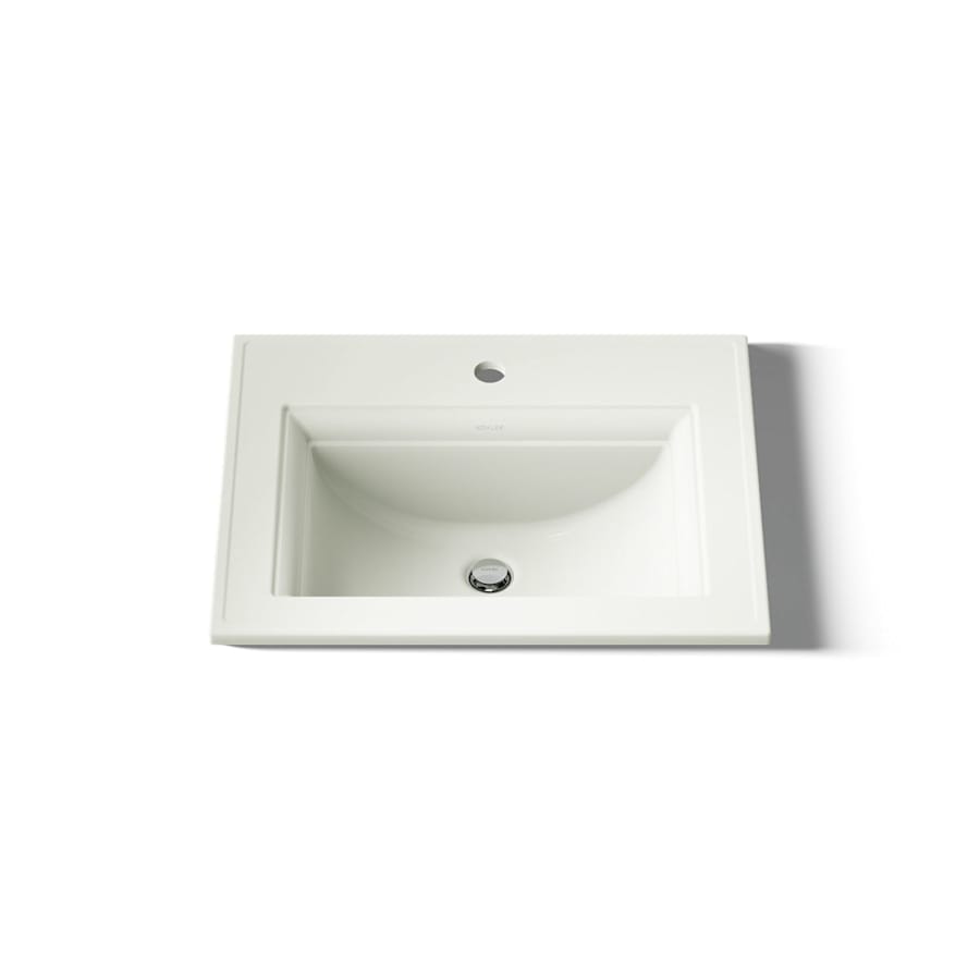 Memoirs Stately 17" Drop In Bathroom Sink with 1 Hole Drilled and Overflow