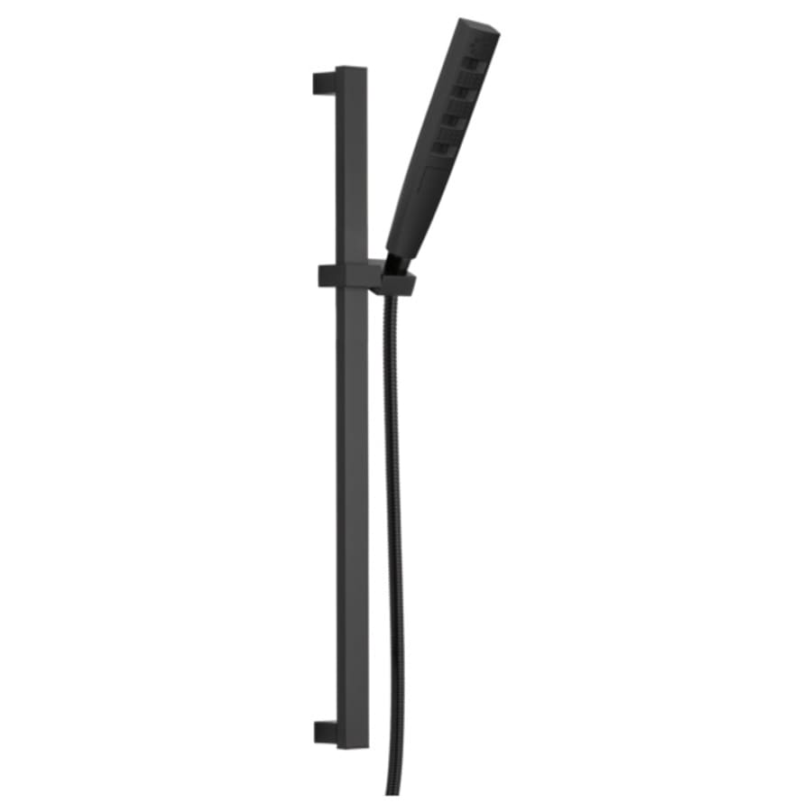 Universal Showering 1.75 GPM Multi Function Hand Shower Package with Touch-Clean and H2Okinetic® Technologies - Includes Slide Bar and Hose