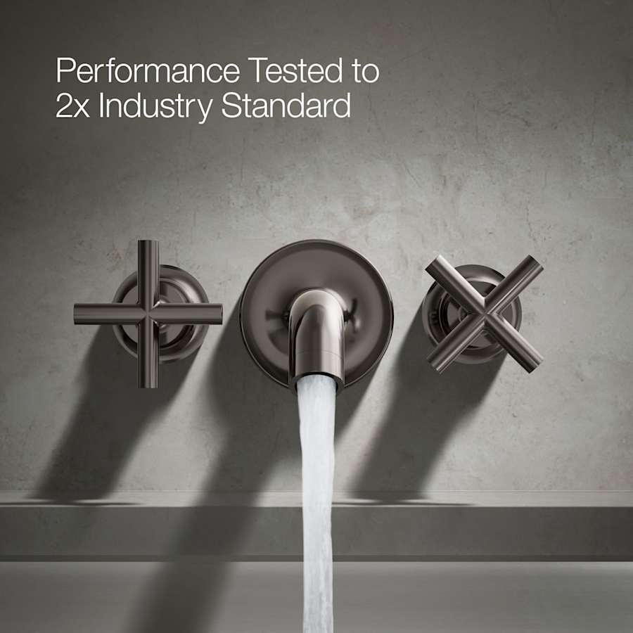 Purist Deck or Wall Mounted Cross Handles for Tub Faucet