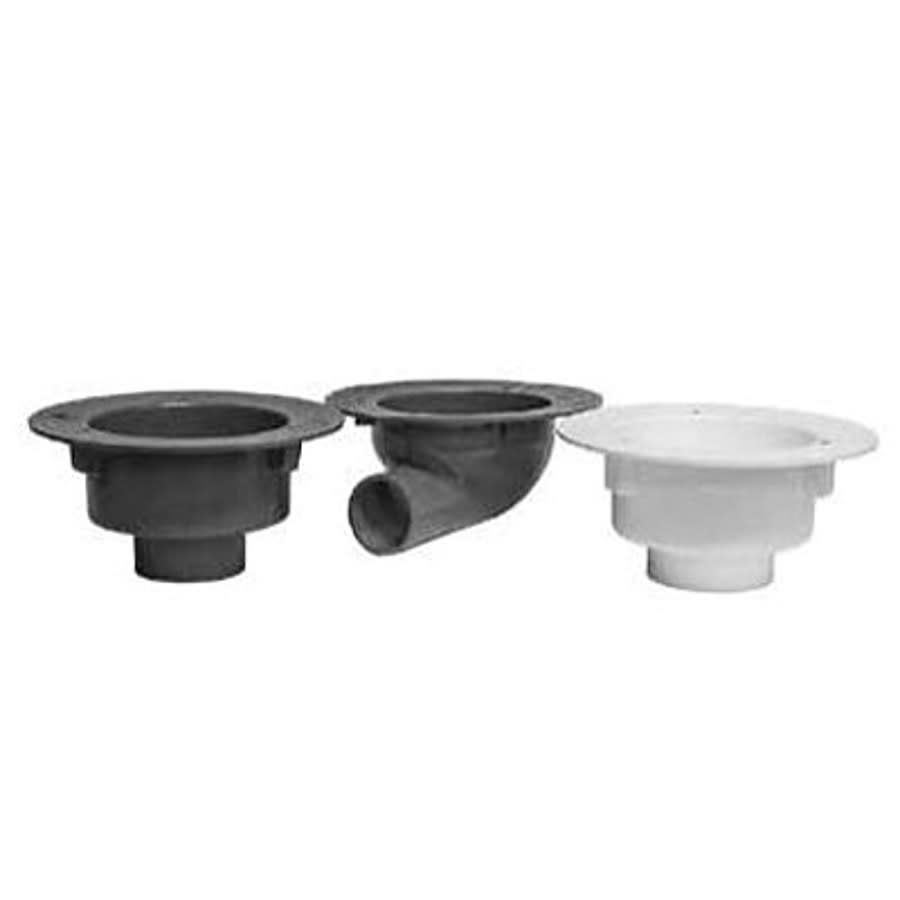 B2 Roof Drain Body, 12-1/4 in Dia, 2 in Outlet, No Hub