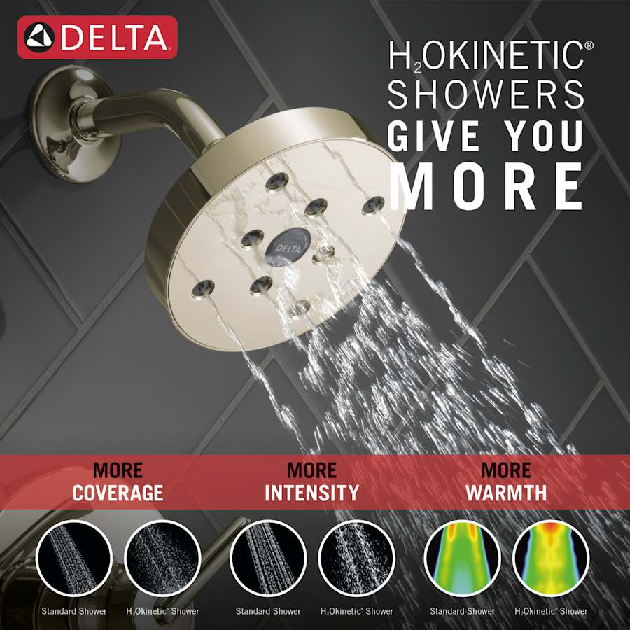 Trinsic Monitor 14 Series Single Function Pressure Balanced Tub and Shower - Less Rough-In Valve