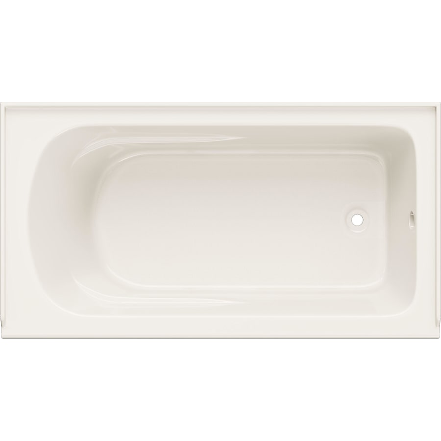 Hillsboro 60" Three Wall Alcove Acrylic Soaking Tub with Right Drain