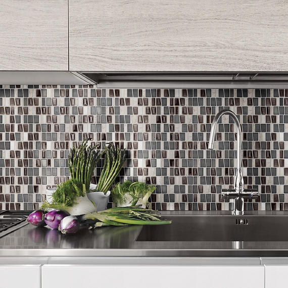 Midpark Mosaics Shadow Trapezoid Random 1X1 Matte