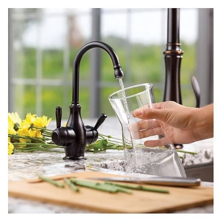 Traditional Water Dispenser, Lever Handle, Polished Chrome