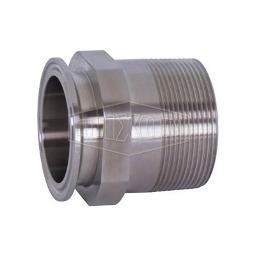 Male Adapter, 1-1/2 in, Tube x MNPT, 304/304L Stainless Steel