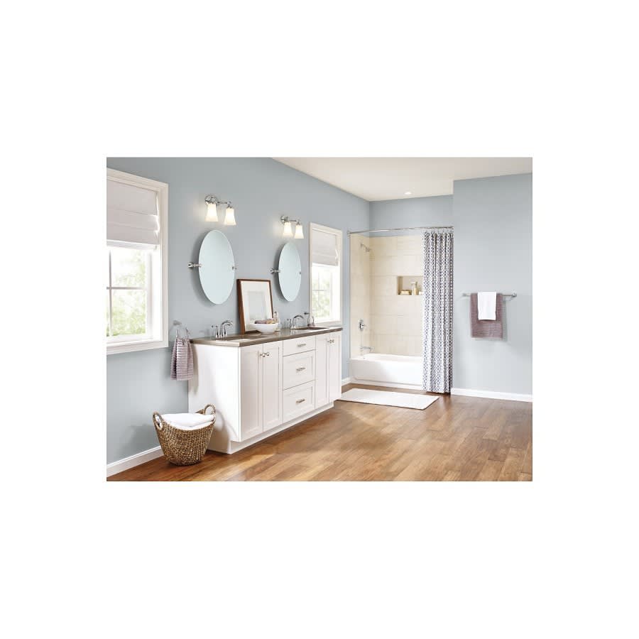 Glyde™ Centerset Lavatory Faucet, ADA, 2 Handle, 3-Hole, 1.2 gpm, Polished Chrome