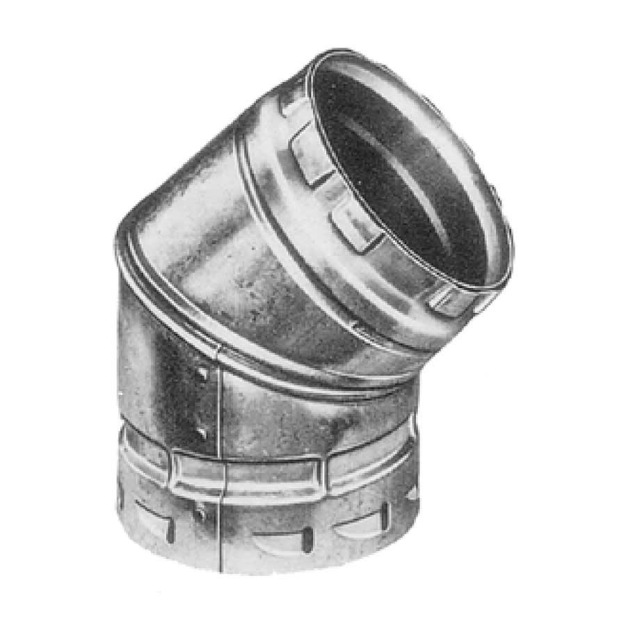 Round Vent Elbow, 5 in Dia