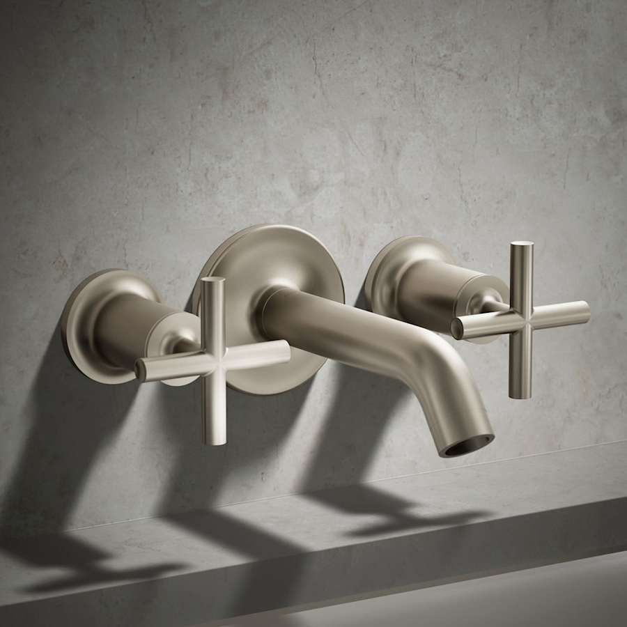 Purist Deck or Wall Mounted Cross Handles for Tub Faucet