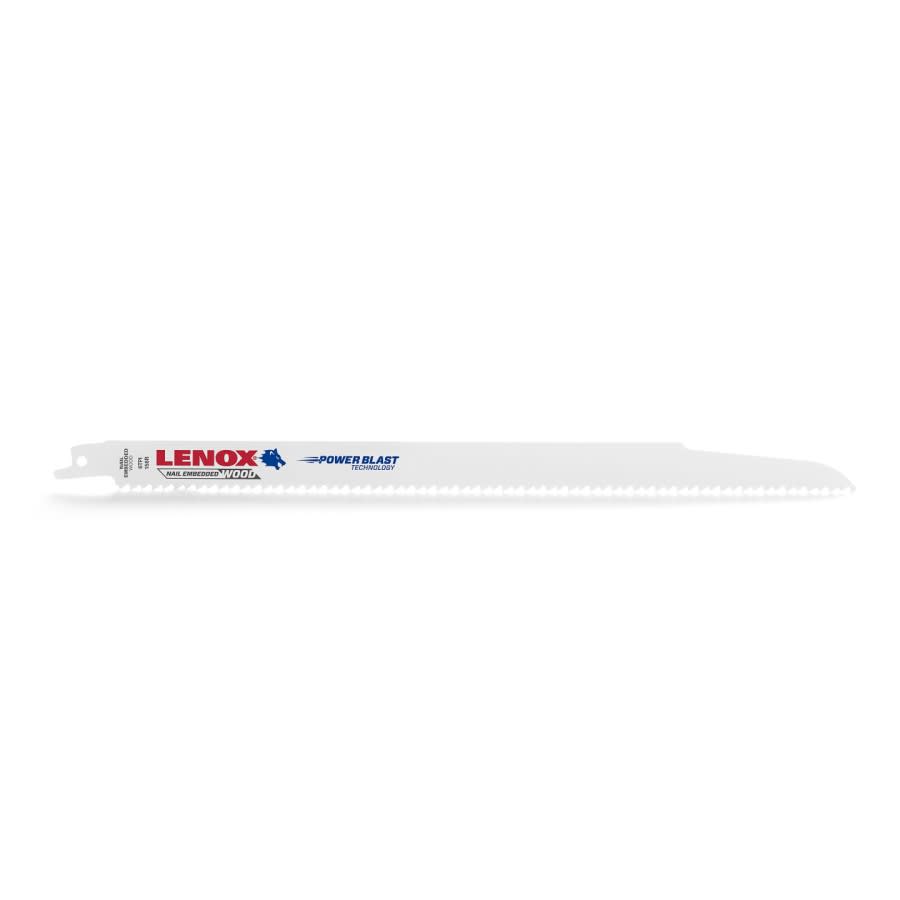 LUMBERWOLF™ Wood Reciprocating Saw Blade, 12 in L, 6 tpi, 0.05 in THK, 5-Pack