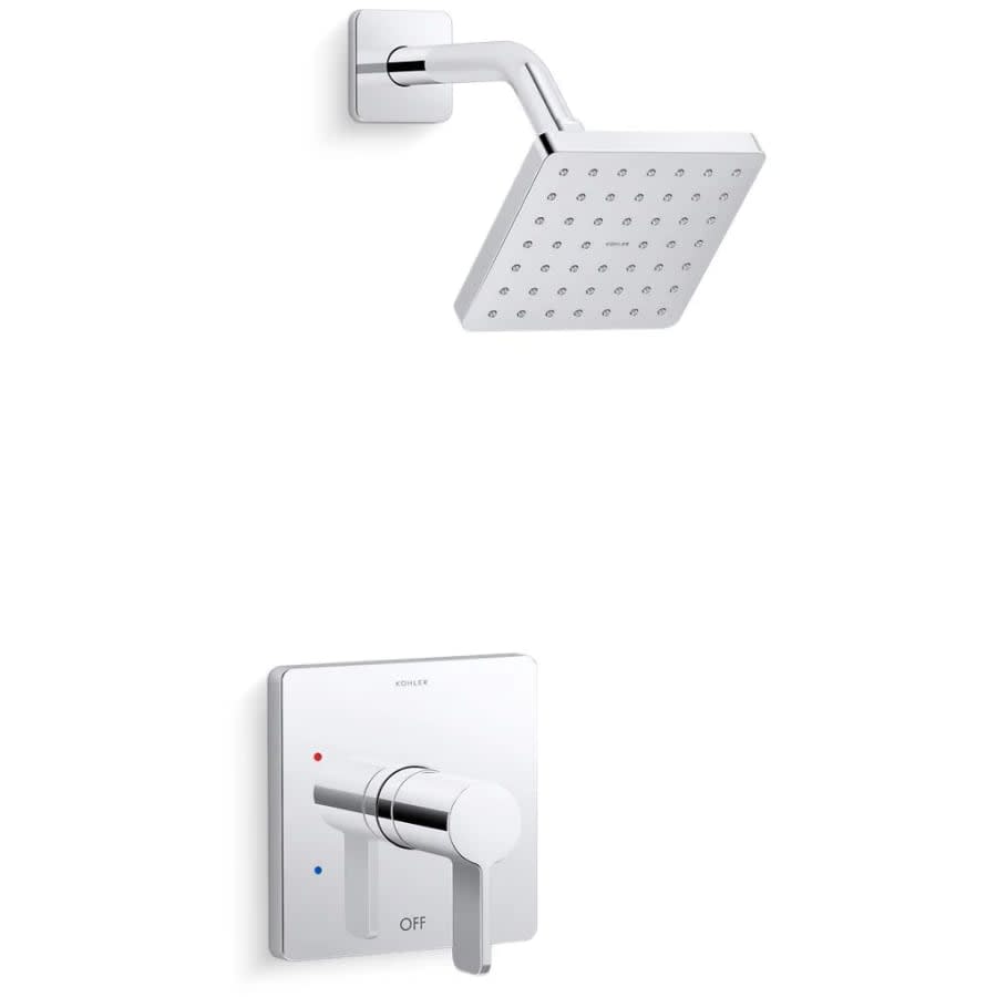 Parallel Shower Only Trim Package with 2.5 GPM Single Function Shower Head