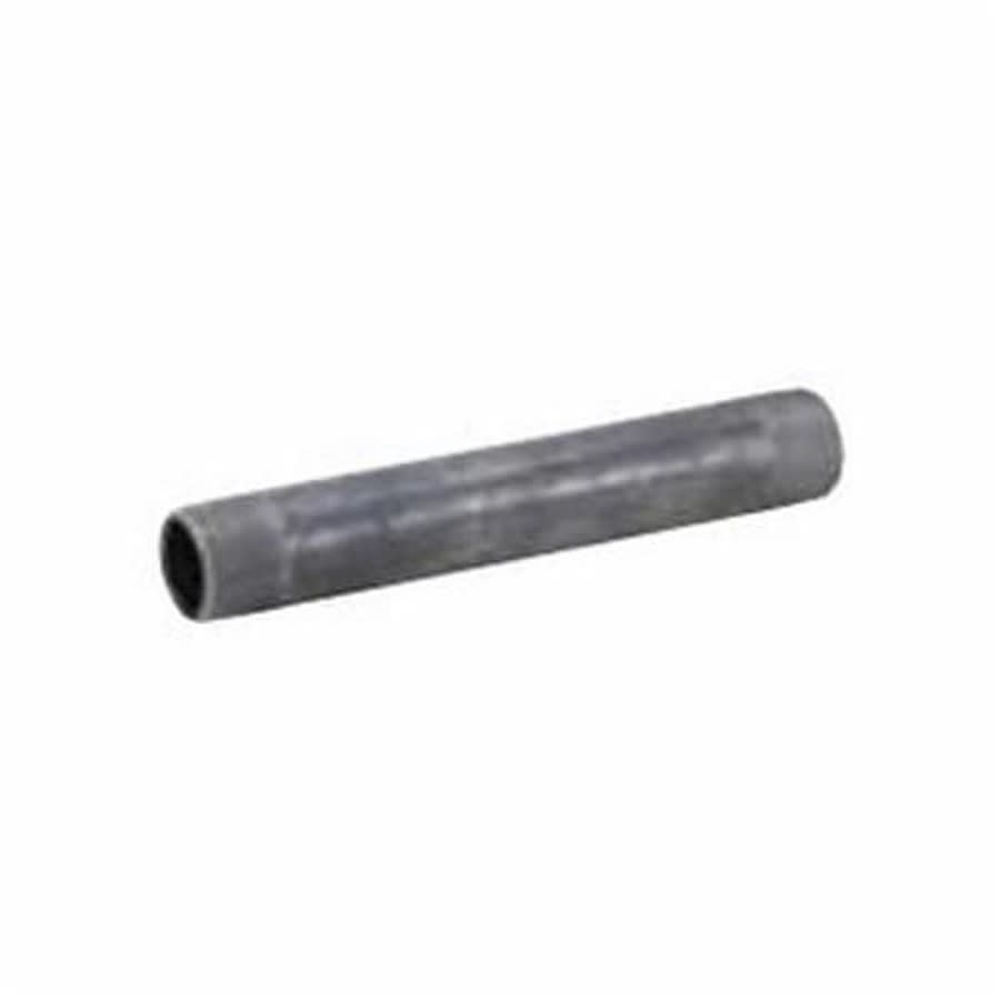 Nipple, 2 in, 8 in L, MNPT, Steel, Black, SCH 40/STD