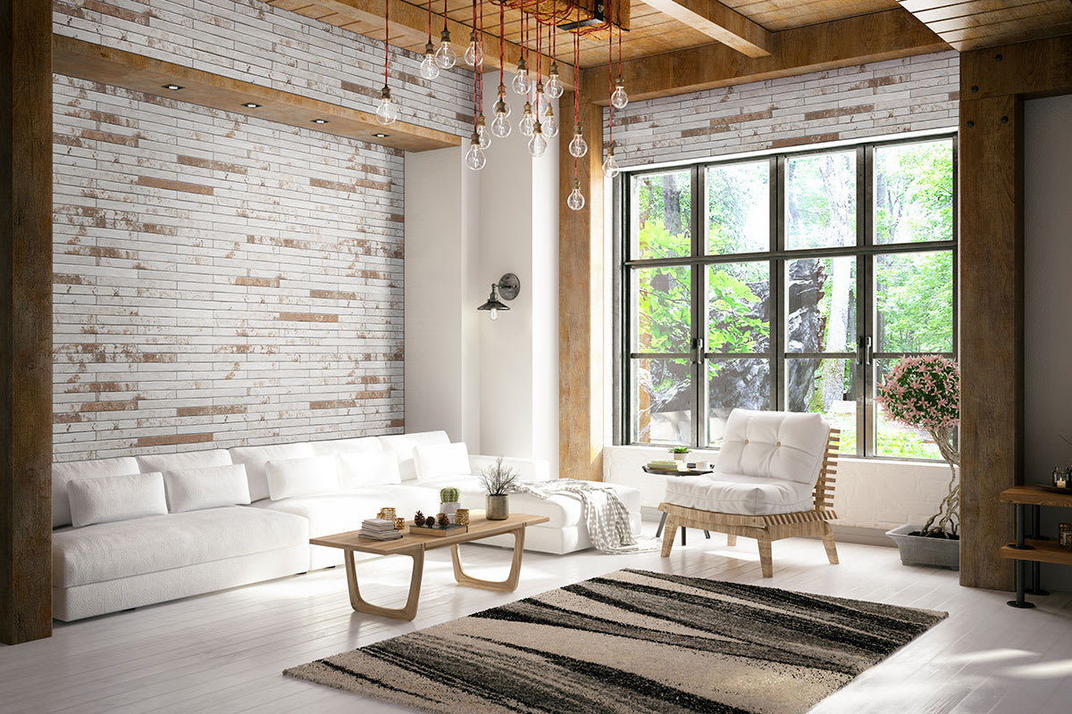 Brickstone Rustique white