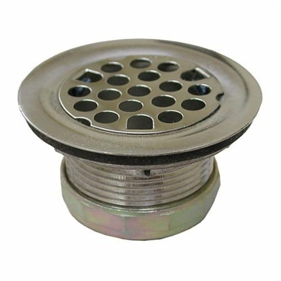 Duplex Strainer, Stainless Steel, Polished Chrome