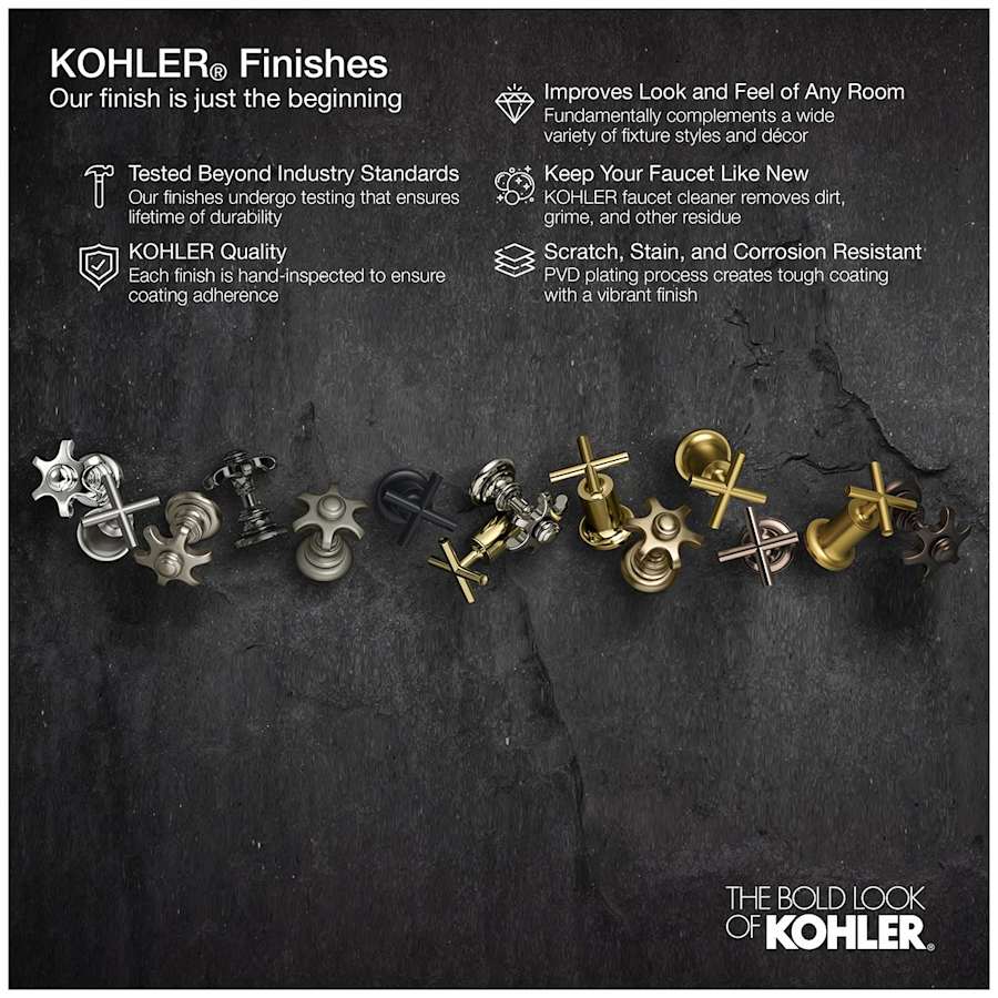 Components Single Function Pressure Balanced Valve Trim Only with Single Knob Handle - Less Rough In