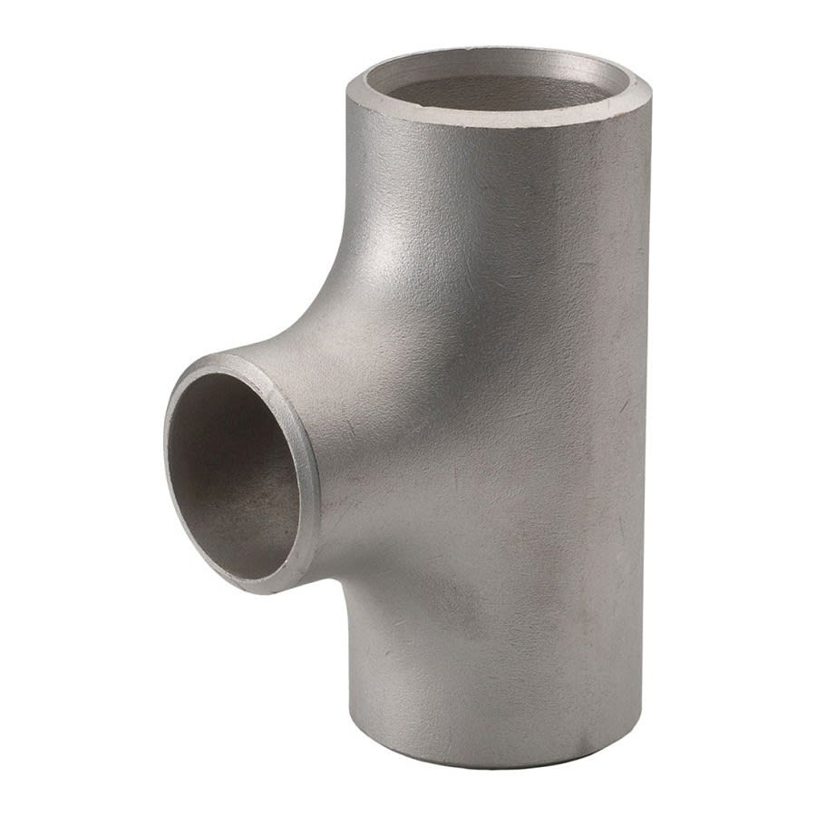 Tee, 10 x 6 in, Butt Weld, SCH 10, 304/304L Stainless Steel