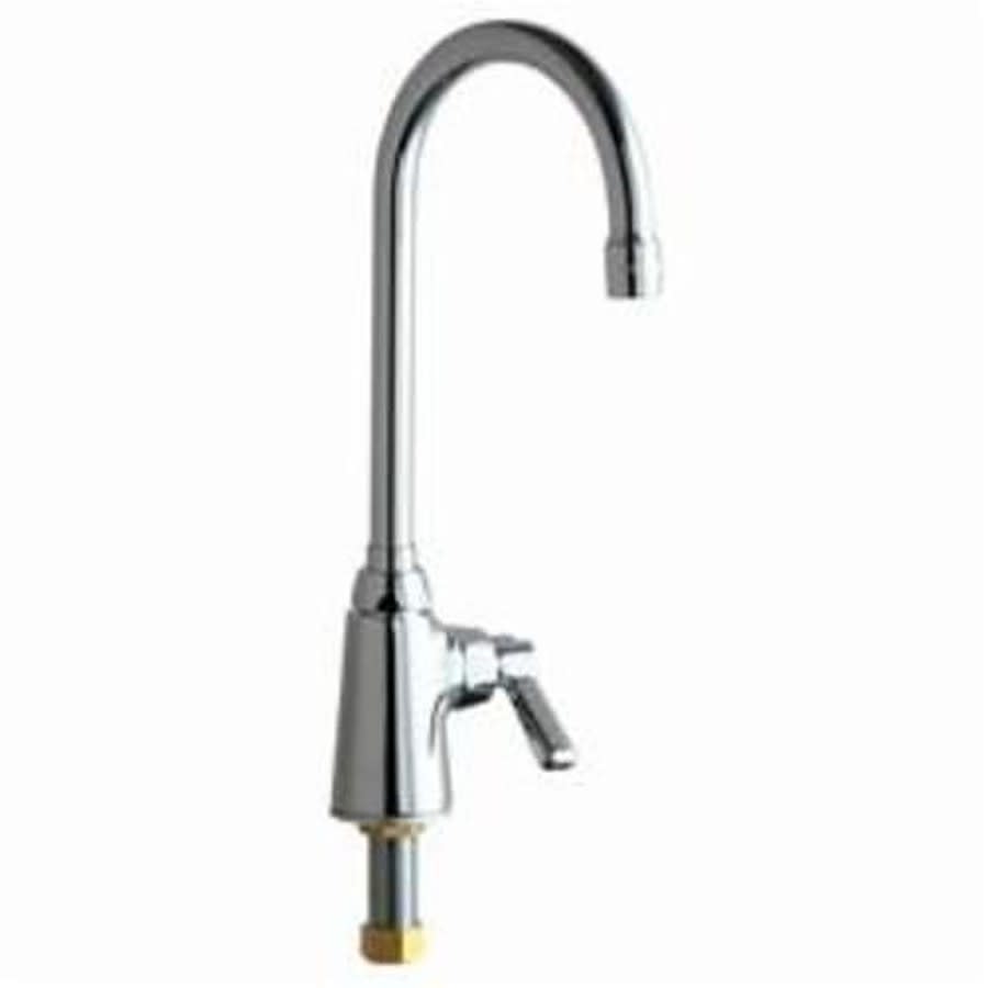 Bar Faucet, Deck Mount, ADA, 1 Lever Handle, 1-Hole, Polished Chrome