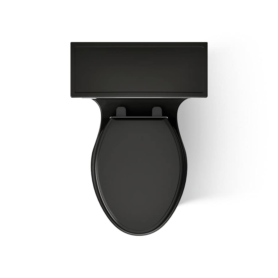 Memoirs 1.28 GPF Compact Elongated One-Piece Comfort Height Toilet with AquaPiston and Glenbury Quiet-Close Seat Included