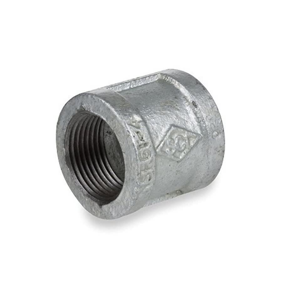 Right & Left Coupling, 4 in, FNPT, 150 lb, Malleable Iron, Galvanized