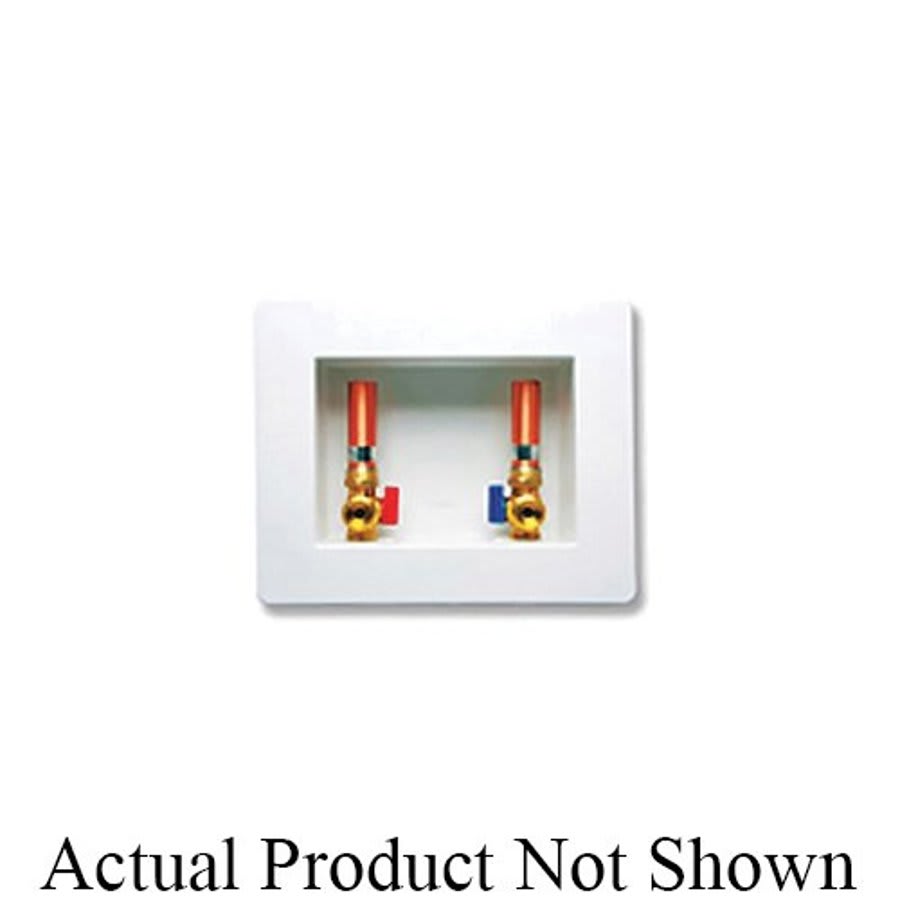 FireStop™ Unassembled Washing Machine Outlet Box, PVC