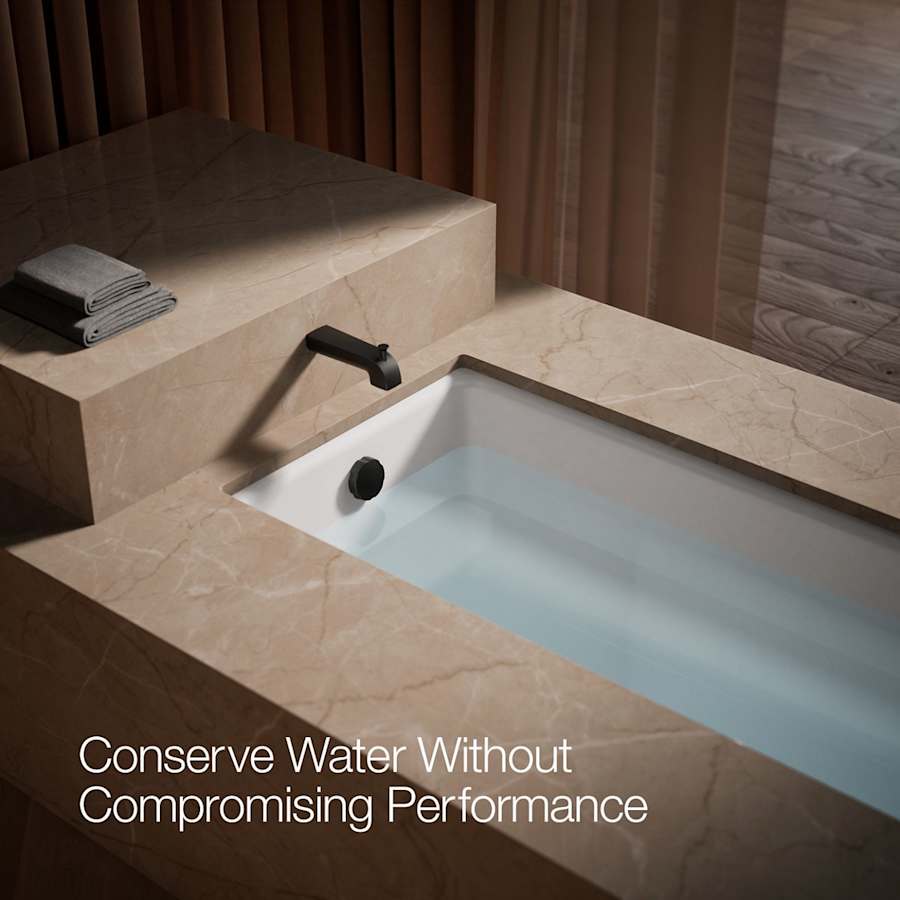 Pitch 6" Integrated Diverter Tub Spout