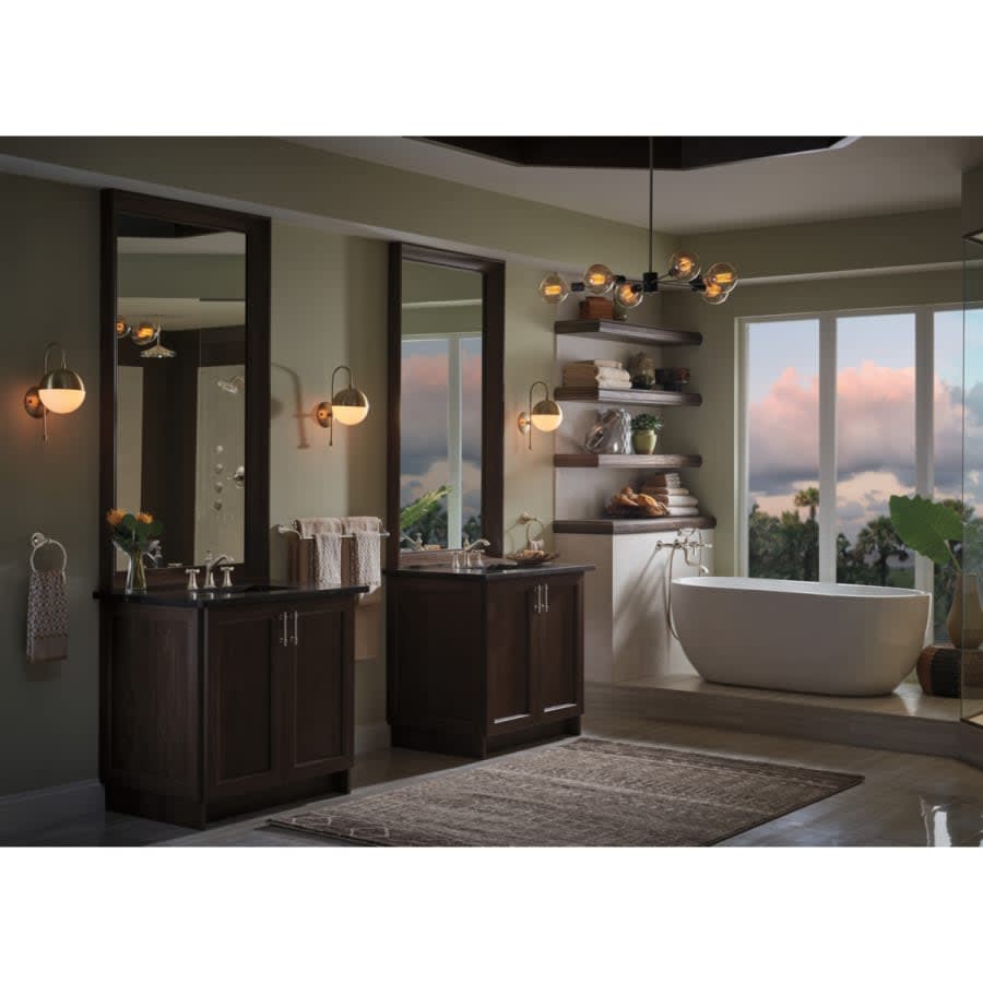 Wall, Deck or Floor Mount Two Handle Tub Filler Body Assembly - Less Riser/Unions, Trim Kit and Handles
