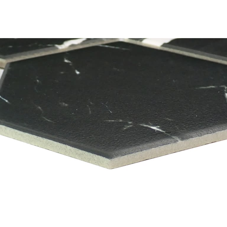 ELEGAN NERO MT 4" HEX/MO