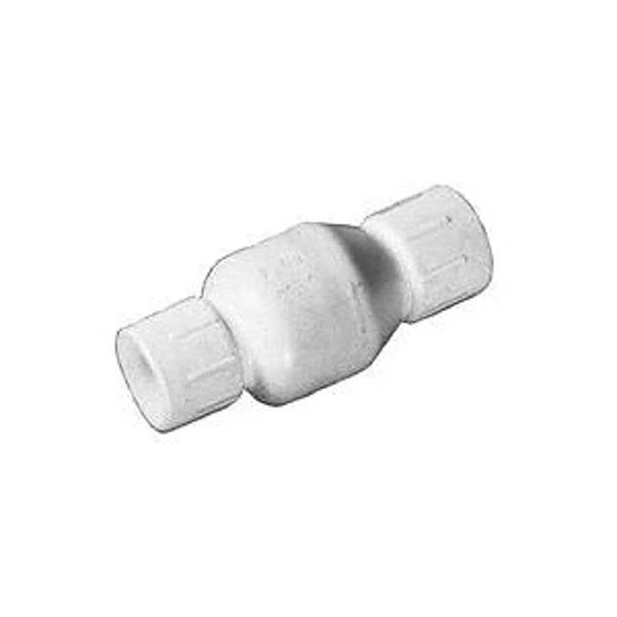 Swing Check Valve, 1-1/2 in, Socket, PVC